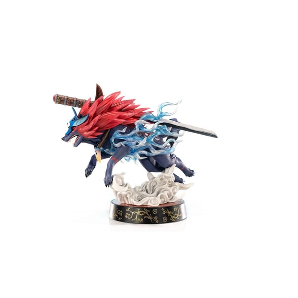 First 4 Figures - Okami - Oki (Forme Loup) Statue Edition Standard 21cm - flash vidéo