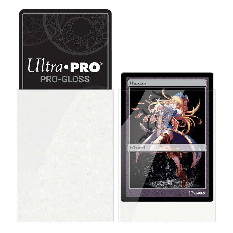 Ultra Pro - PRO-Gloss Sachet de 60 protèges cartes petit format Blanc (62 x 89 mm)