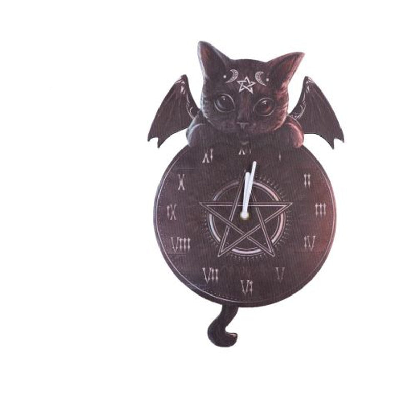 Nemesis Now - Horloge "Malpuss Tickin" 41cm