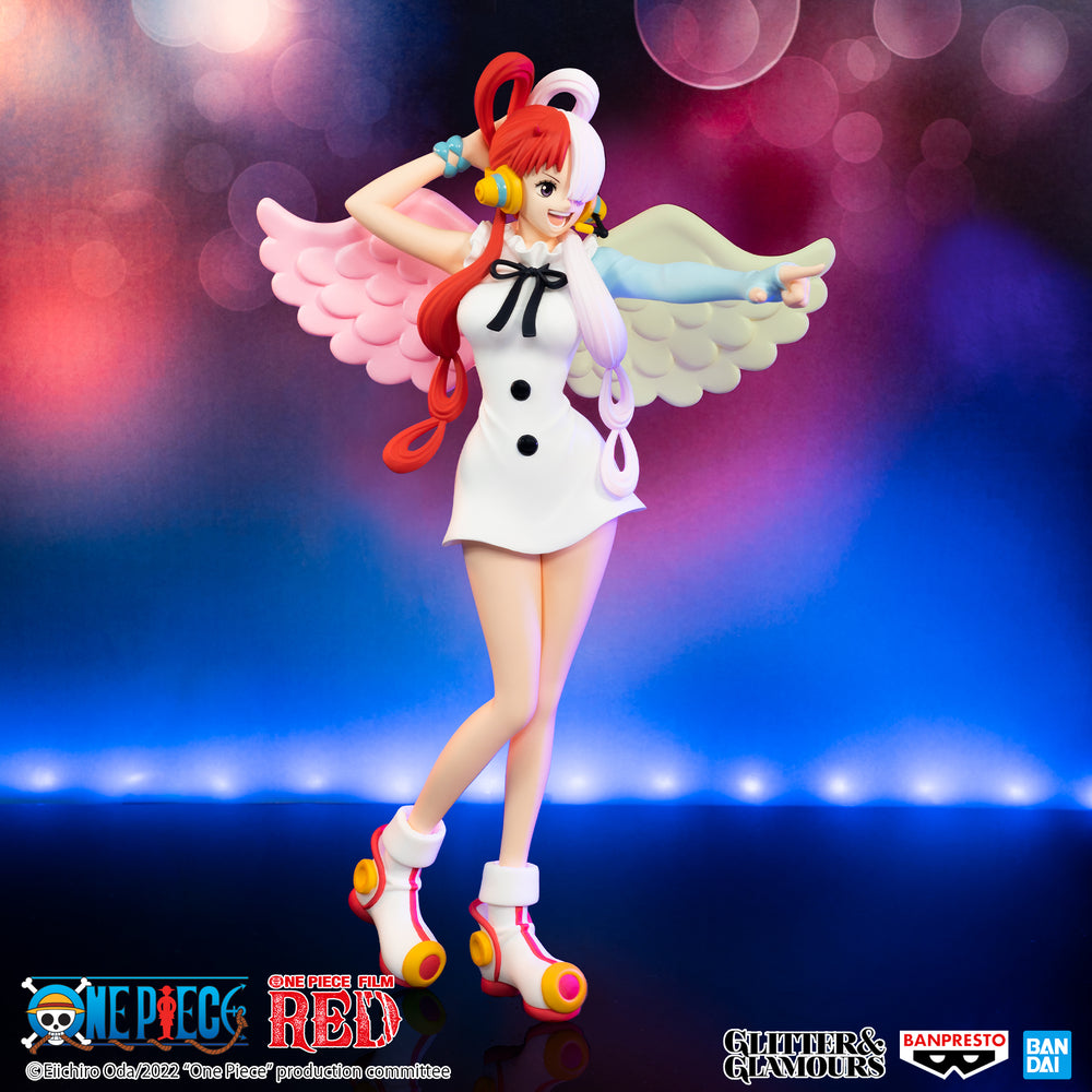 One Piece: Film Red - Glitter & Glamours - Uta Statue 22cm - flash vidéo