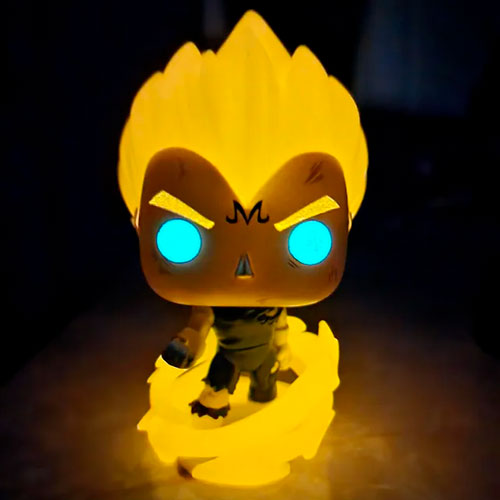 Funko Pop! & Tee: Dragon Ball Z: Majin Vegeta (Glow in the Dark) - L - flash vidéo