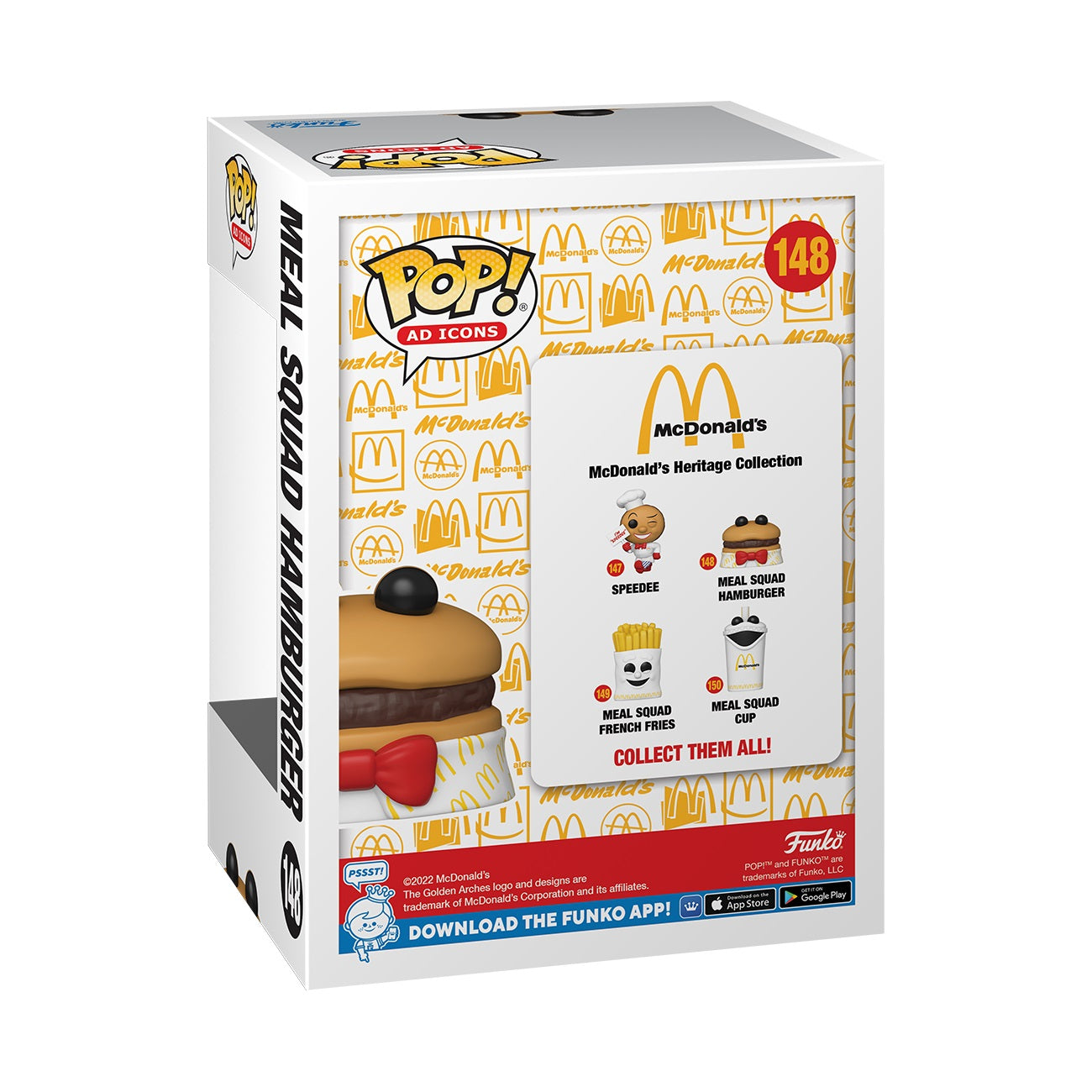 Funko Pop! Ad Icons: McDonalds - Meal Squad Hamburger