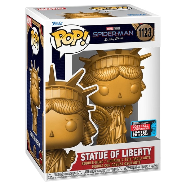 Funko Pop! Marvel: Spider-Man: No Way Home - Statue of Liberty - Convention Limited Edition - flash vidéo