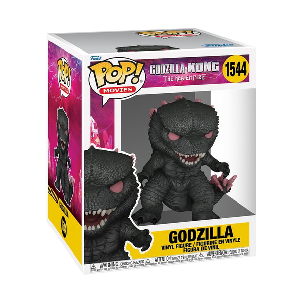 Funko Pop! Super: Godzilla x Kong: The New Empire - Godzilla 6" Super Sized Pop! - flash vidéo