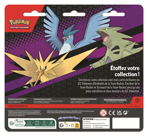 Pokémon JCC : Blister amélioré de 2 boosters (octobre 2025)