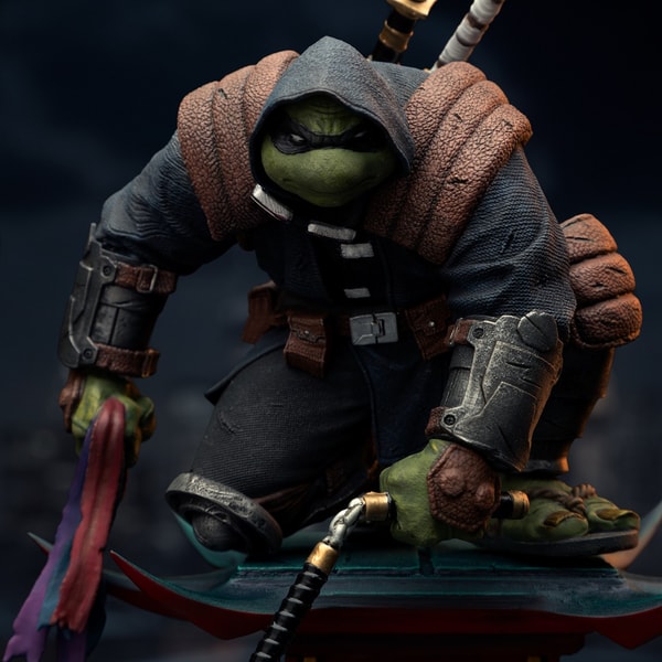 Iron Studios - Art Scale 1/20 - Teenage Mutant Ninja Turtles - The Last Ronin Statue 23cm - flash vidéo