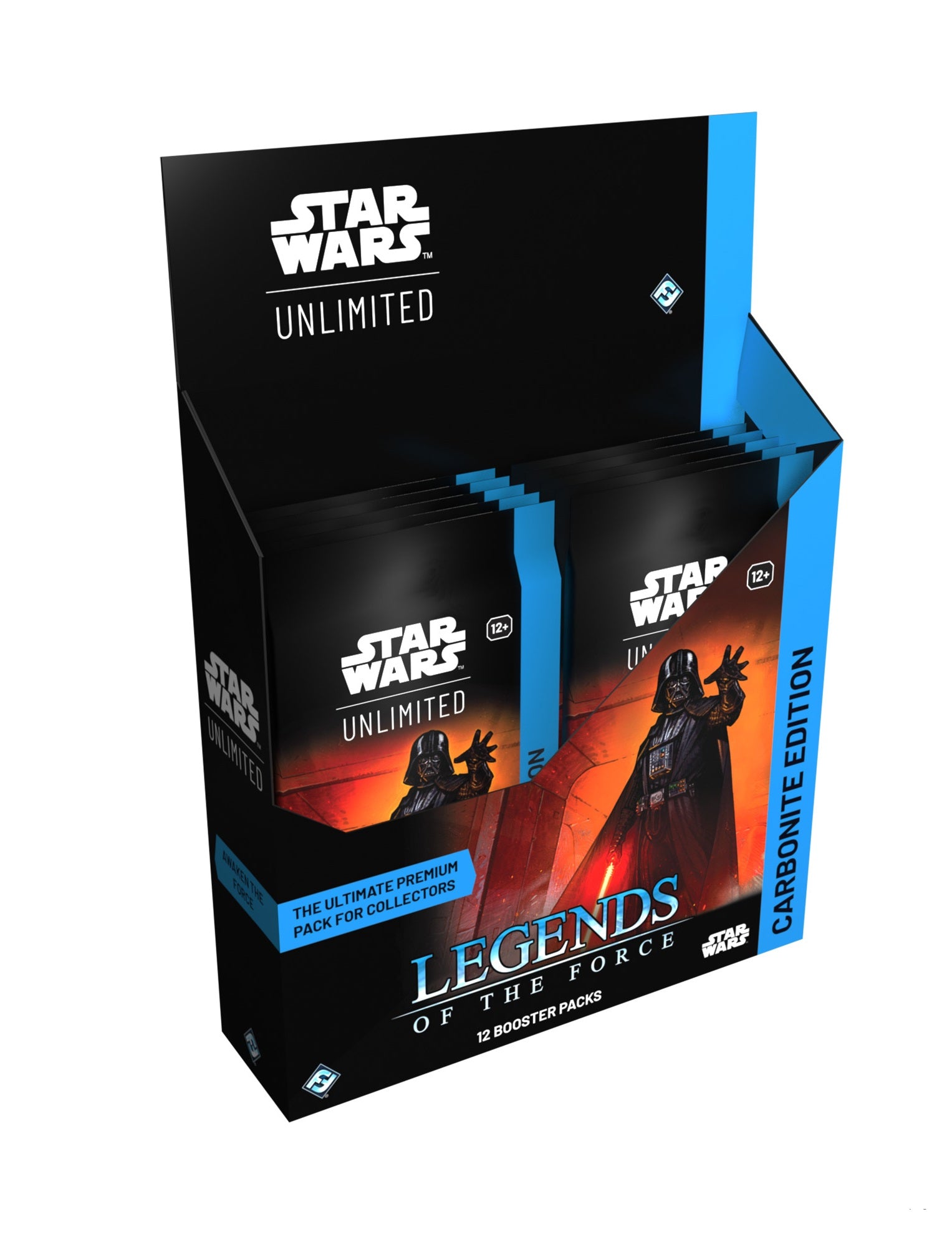 Star Wars Unlimited TCG - Legends of the Force Carbonite Booster Packs Display (Display x12)