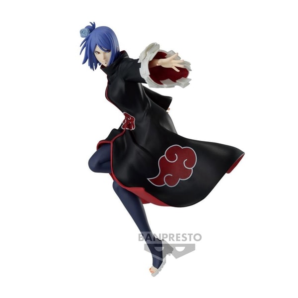 Naruto Shippuden - Vibration Stars - Konan Statue 15cm - flash vidéo