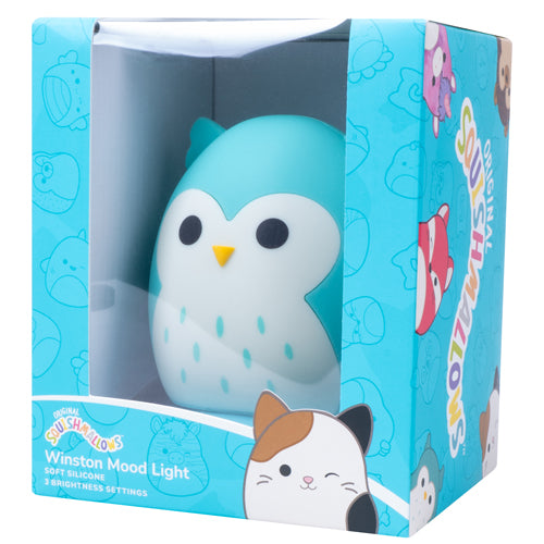 Squishmallows - Lampe d'ambiance Winston le Hibou - flash vidéo