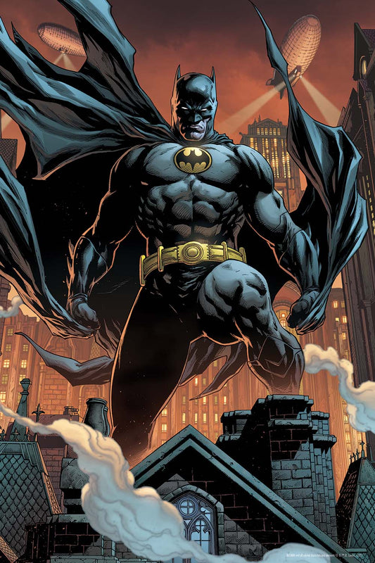DC Comics - Puzzle lenticulaire Batman avec boîte en métal 3D 300 pcs 46x31 cm