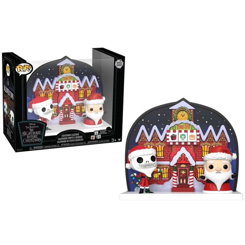 Funko Countdown Double-Sided Calendar: The Nightmare Before Christmas - flash vidéo
