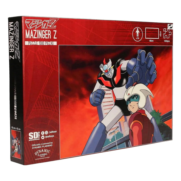 Mazinger Z - Puzzle Koji Kabuto et Mazinger 1000 pcs - flash vidéo
