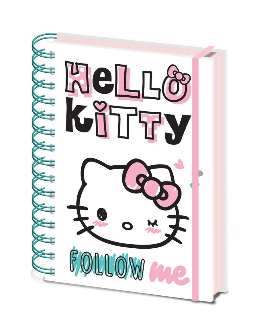 Hello Kitty - Carnet A5 à spirales "Insta Cuteness"