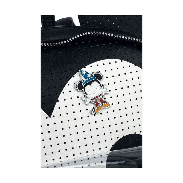 Loungefly: Disney - Mickey & Minnie - Mickey Pin Trader Cosplay Mini Backpack - flash vidéo