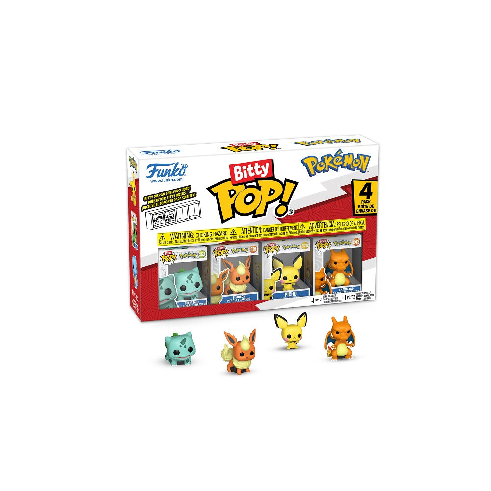 Funko Bitty Pop! 4-Pack: Pokémon - Bulbasaur