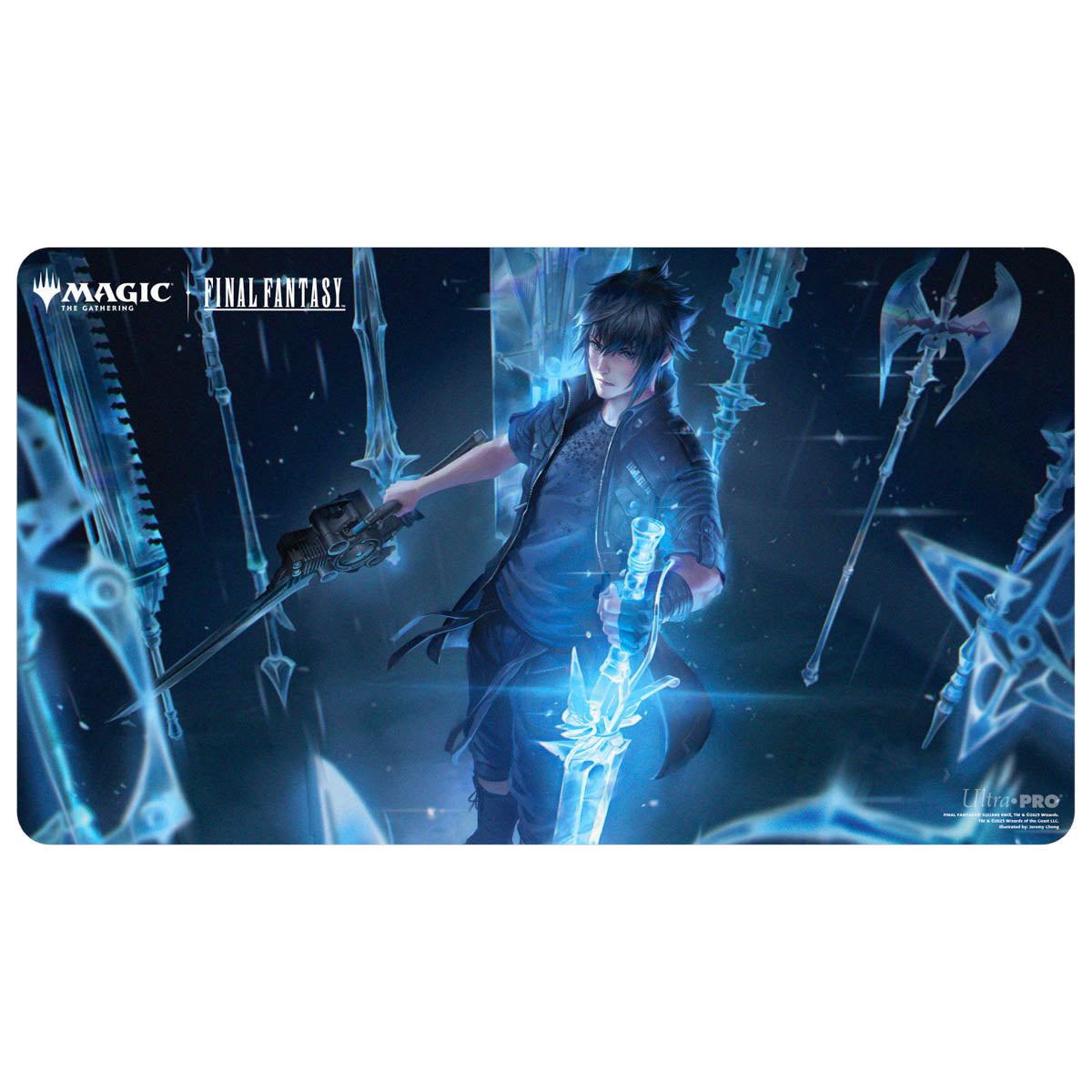Ultra Pro - Magic: The Gathering - Universes Beyond: Final Fantasy - Tapis de jeu Noctis, Prince of Lucis