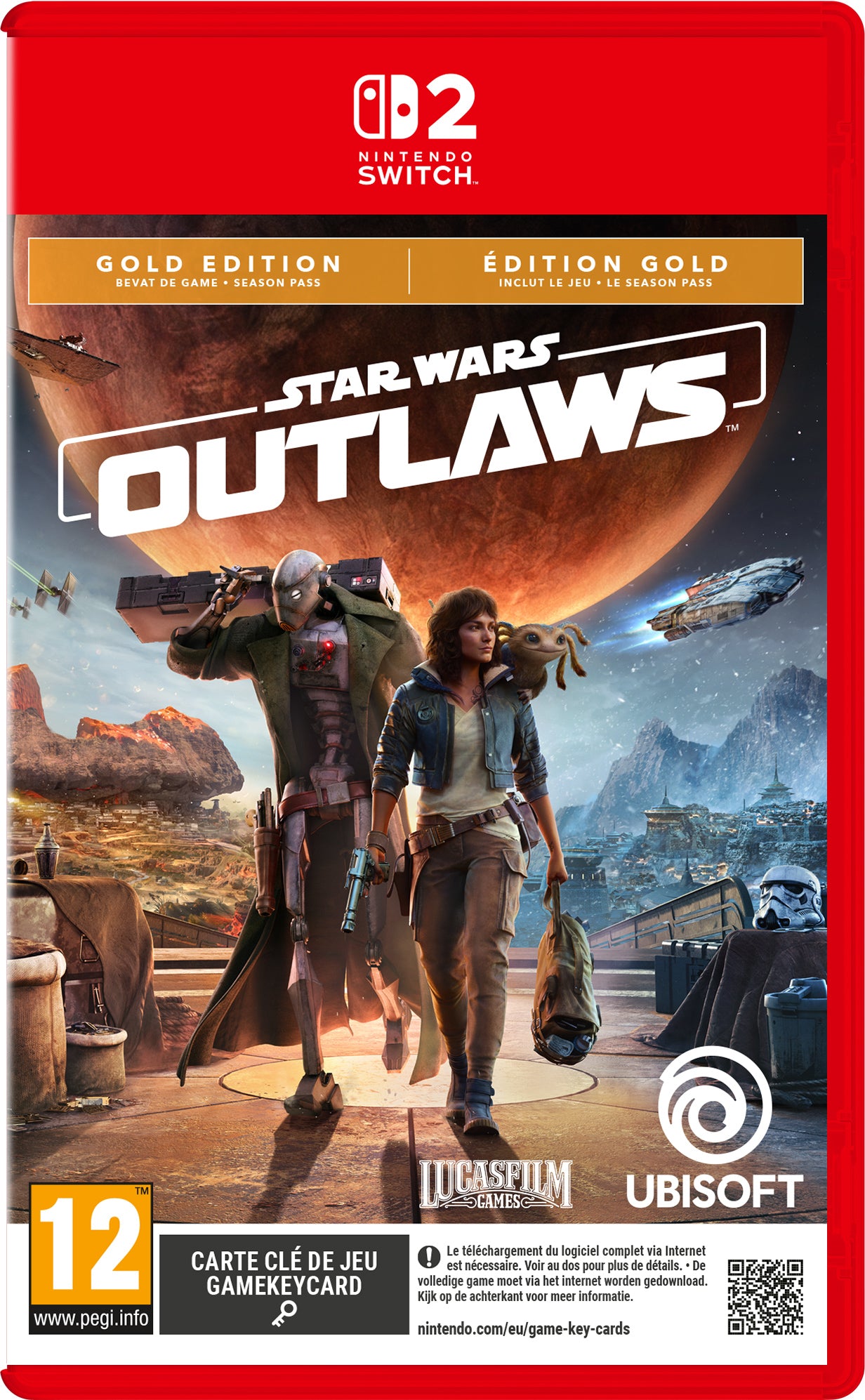 Star Wars Outlaws - Gold Edition - Game-key Card