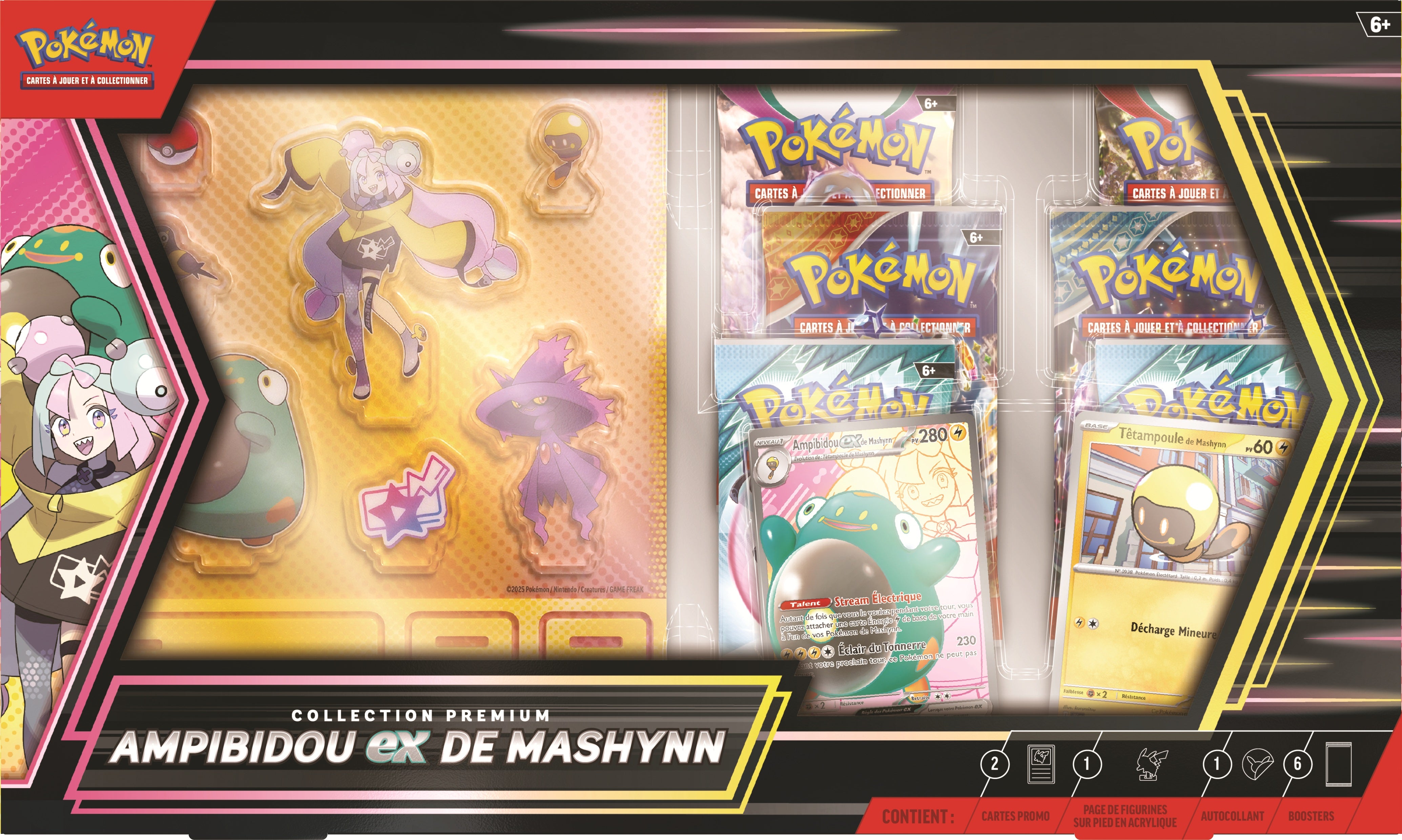Pokémon JCC : Collection Premium Ampidibou-ex de Mashynn - flash vidéo