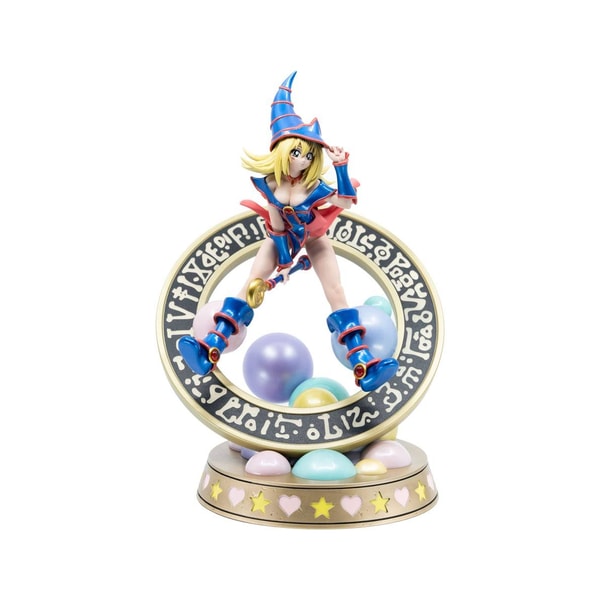 First 4 Figures - Yu-Gi-Oh! - Magicienne des Ténébres Vibrante Statue Edition Standard 30cm - flash vidéo
