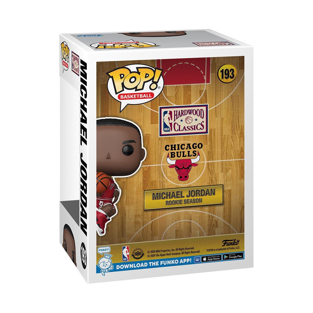 Funko Pop! NBA: Chicago Bulls - Rookie Season Michael Jordan - flash vidéo