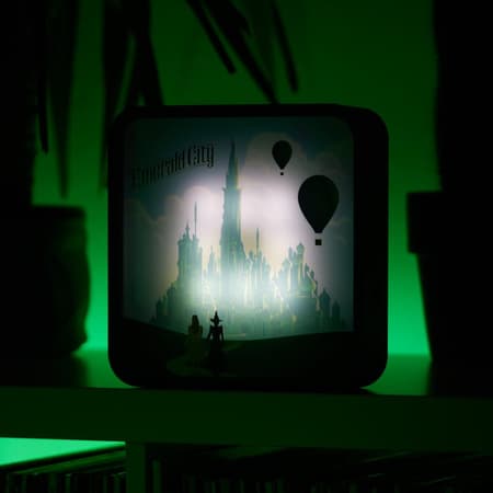 Numskull - Wicked - Lampe en acrylique Cité d'Émeraude - flash vidéo