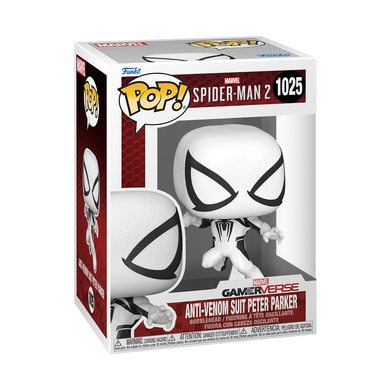 Funko Pop! Games: Spider-Man 2 - Anti-Venom Suit Peter - flash vidéo