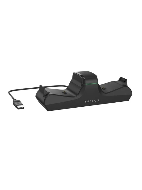 Raptor Gaming - Chargeur double CSX200 Noir pour manettes Xbox Series X|S et Xbox One