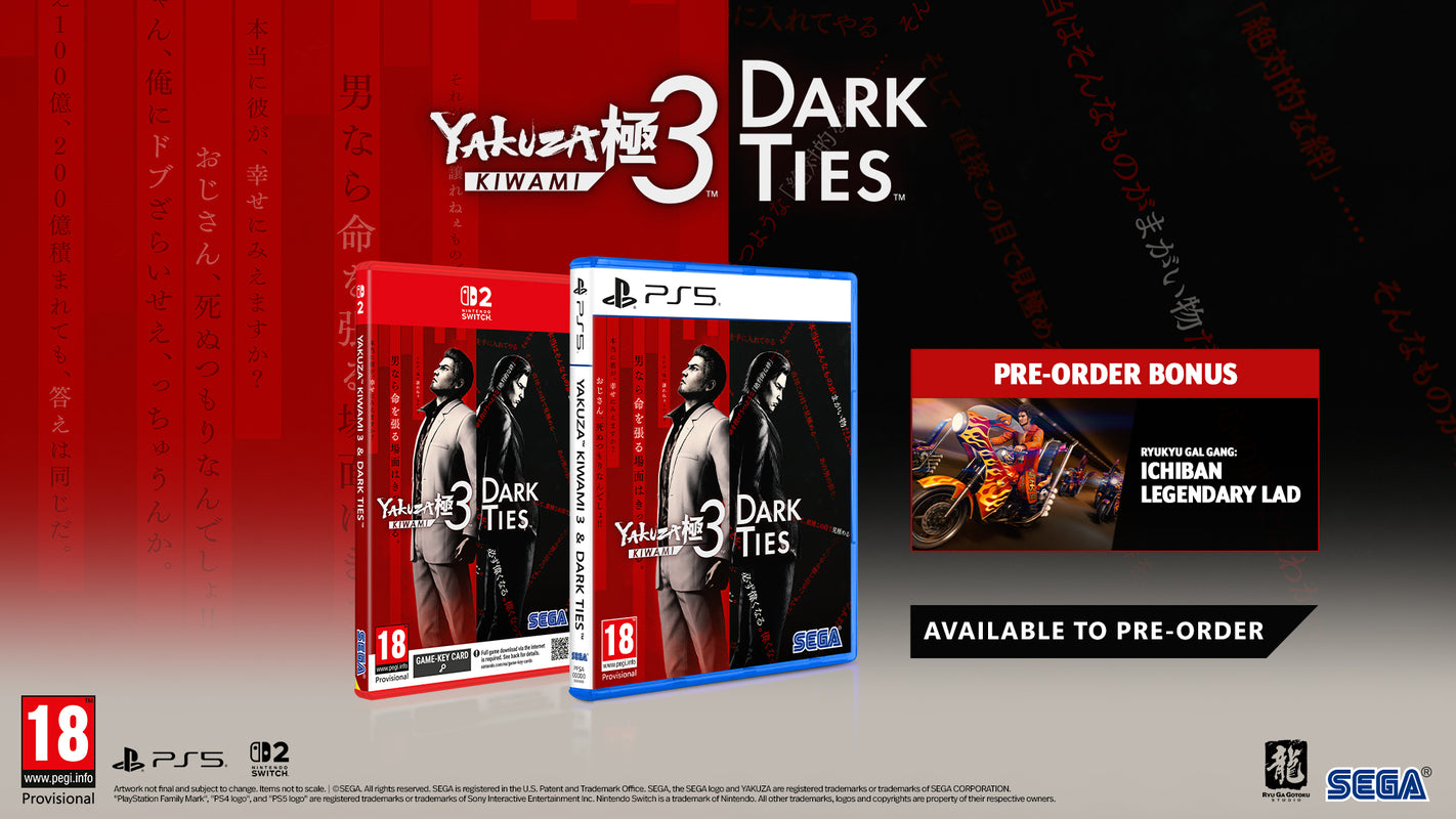 Yakuza Kiwami 3 & Dark Ties