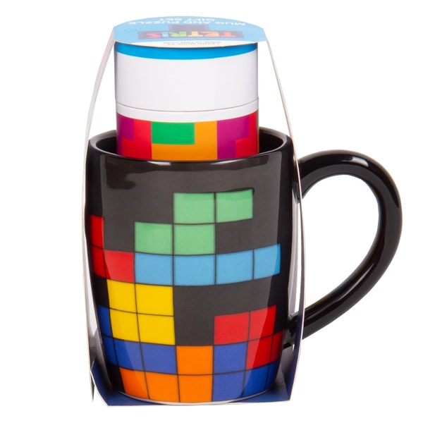 Tetris - Coffret mug et puzzle - flash vidéo