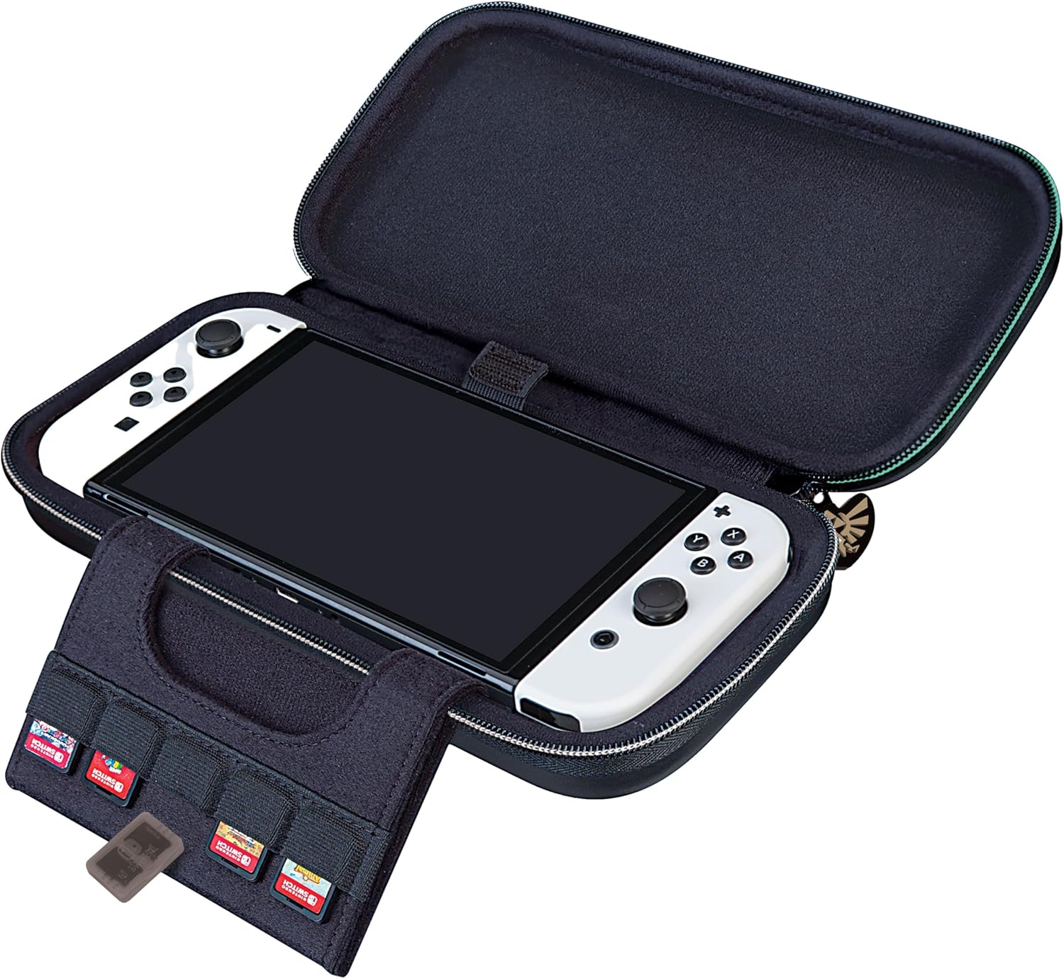 Big Ben - Pochette de transport deluxe officielle The Legend of Zelda: Tears of the Kingdom pour Nintendo Switch, Switch Lite et Switch OLED