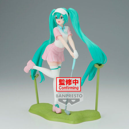 Hatsune Miku - Holiday Memories - GOLF Statue 20cm - flash vidéo