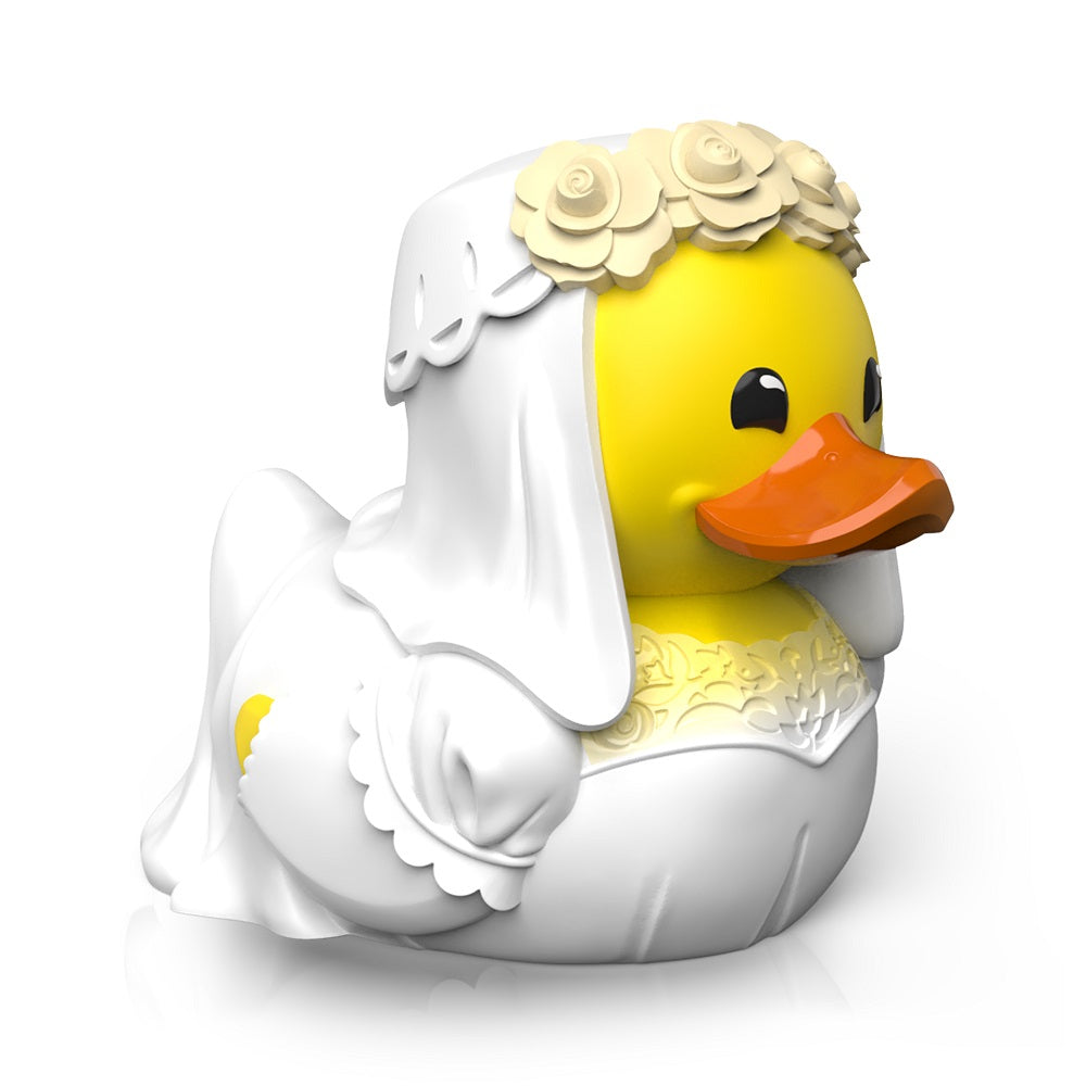 Numskull - TUBBZ Canard de bain - Mariée (Première Édition) - 9cm - flash vidéo