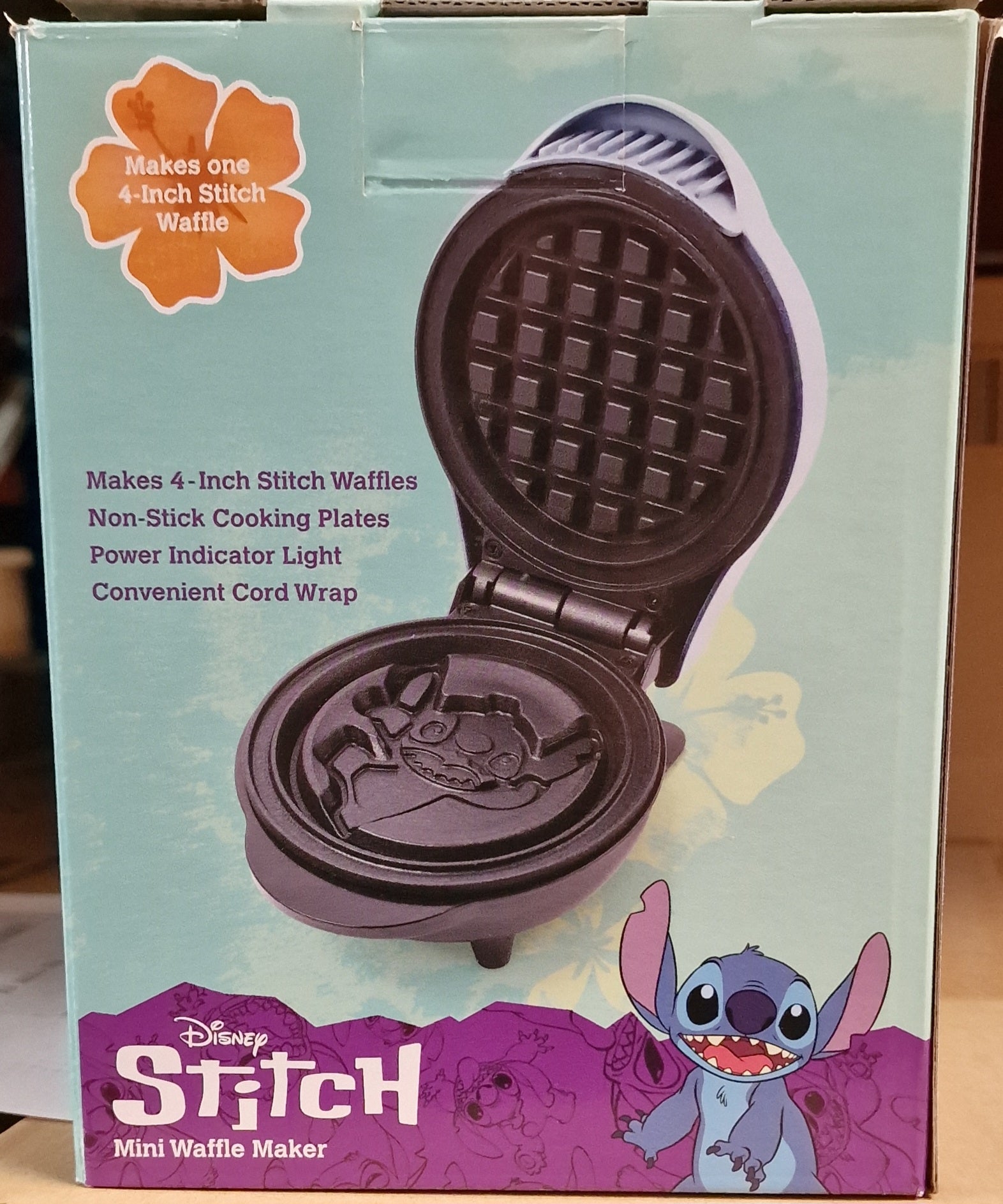 Select Brands - Disney - Lilo & Stitch - Mini Gaufrier - flash vidéo