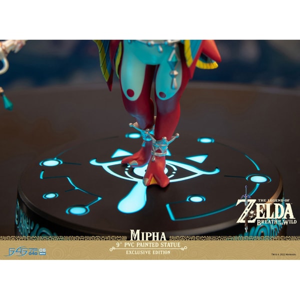 First 4 Figures - The Legend of Zelda : Breath of the Wild - Mipha Statue Edition Collector 21cm - flash vidéo