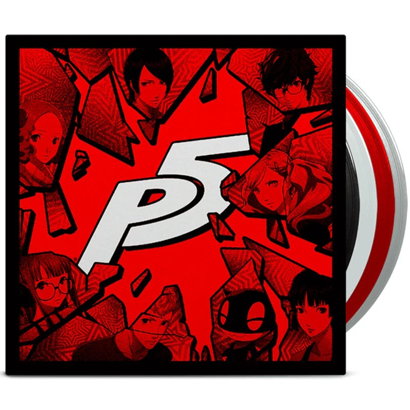 Persona 5: The Essential Edition Original Soundtrack - 4-LP Colored Vinyl