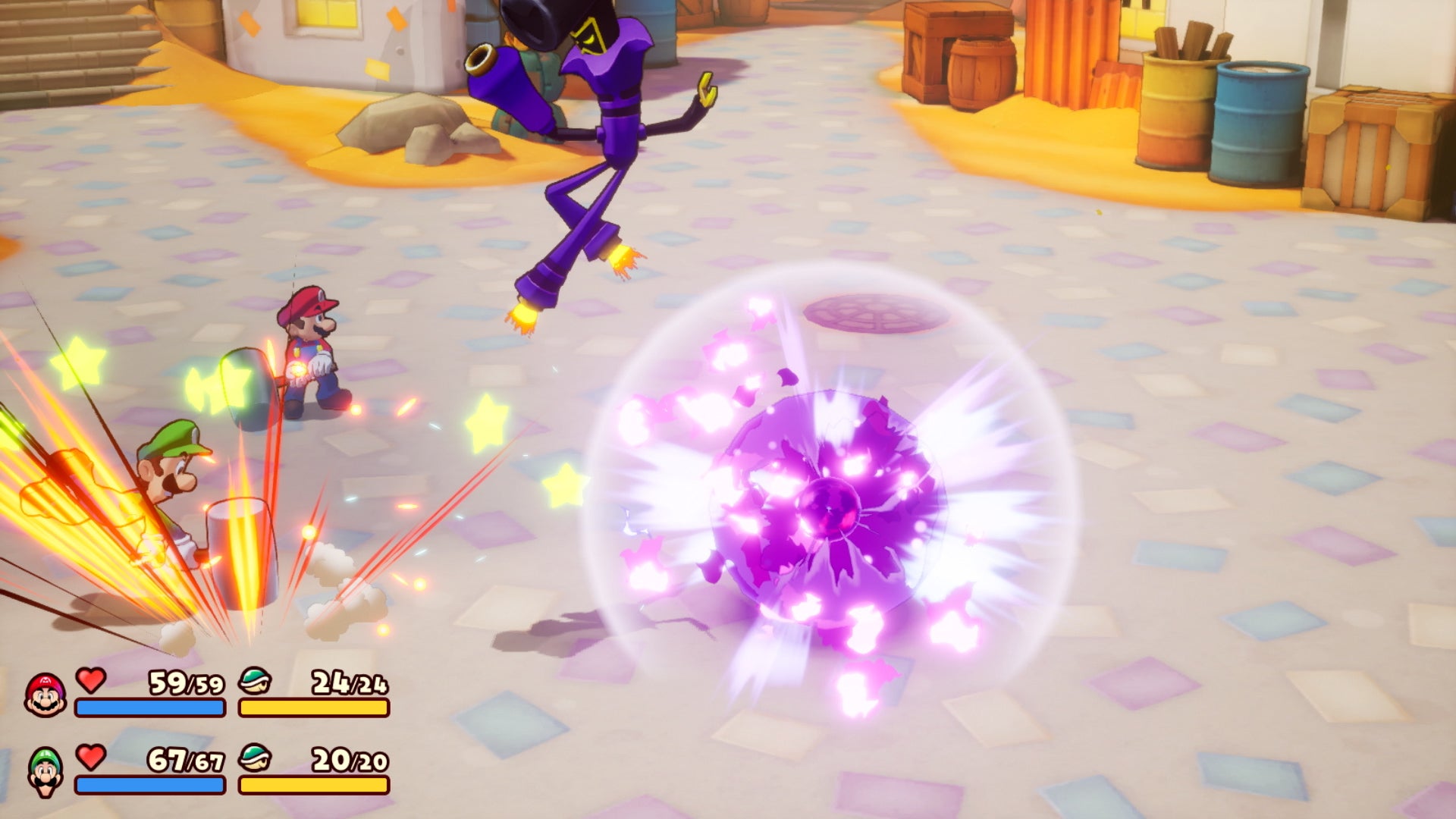 Mario & Luigi : L'épopée fraternelle - flash vidéo