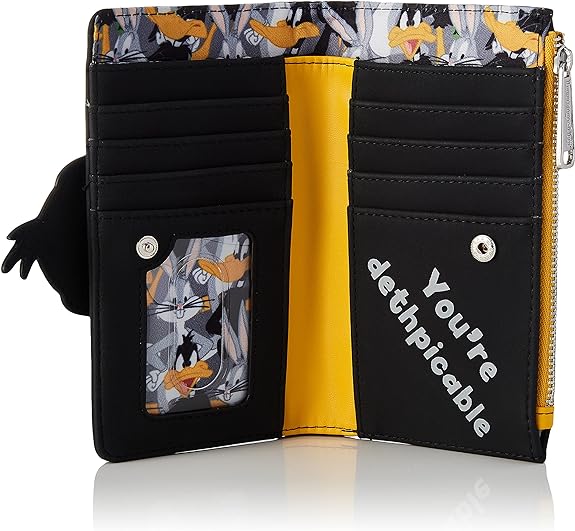 Loungefly: Looney Tunes Daffy Duck Cosplay Flap Wallet - flash vidéo