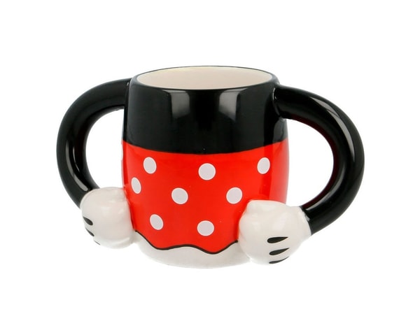 Disney - Tasse 3D en céramique Minnie Mouse - 340ml - flash vidéo