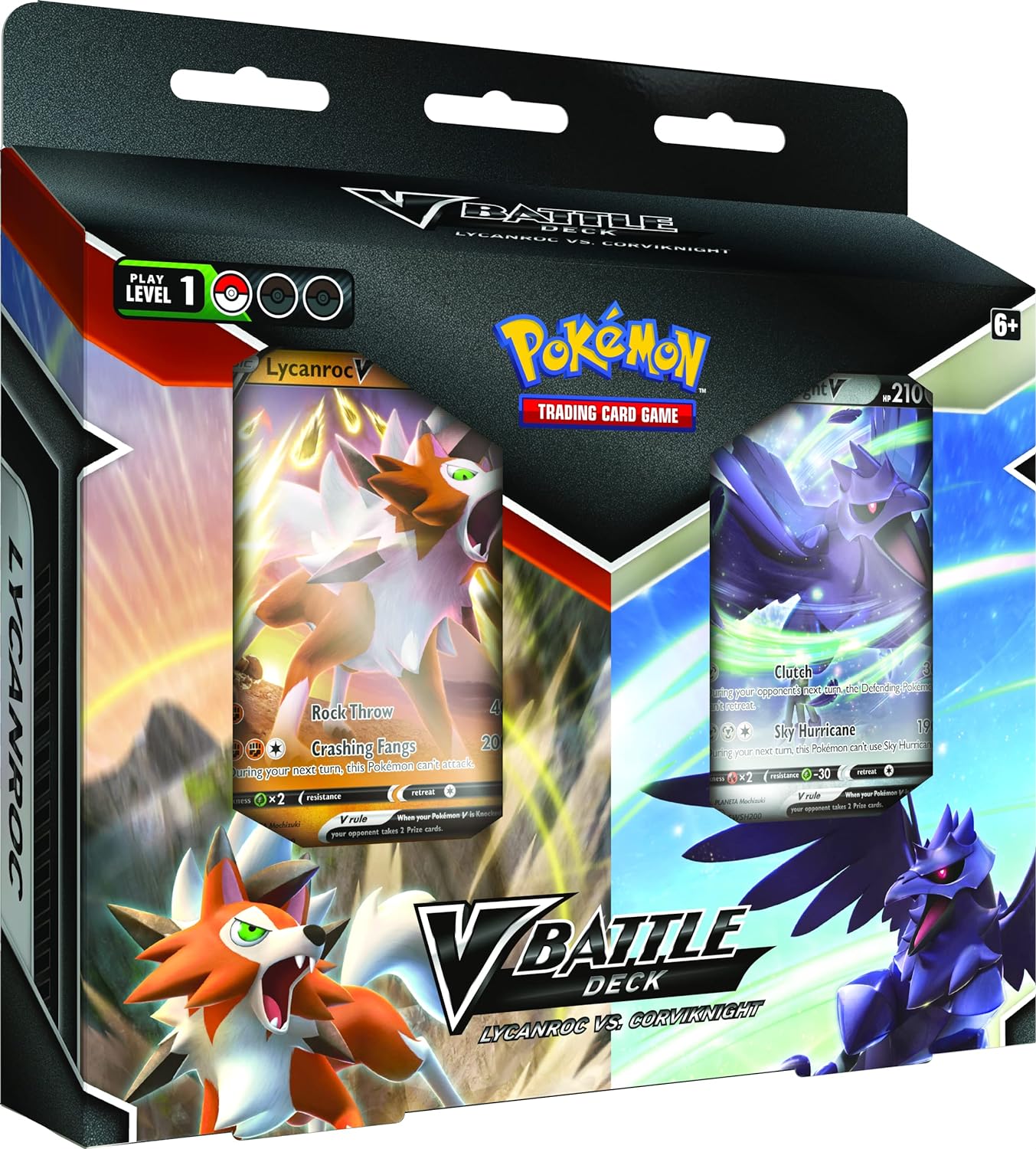 Pokémon JCC - Bundle Deck Combat-V Lougaroc Vs Corvaillus - flash vidéo