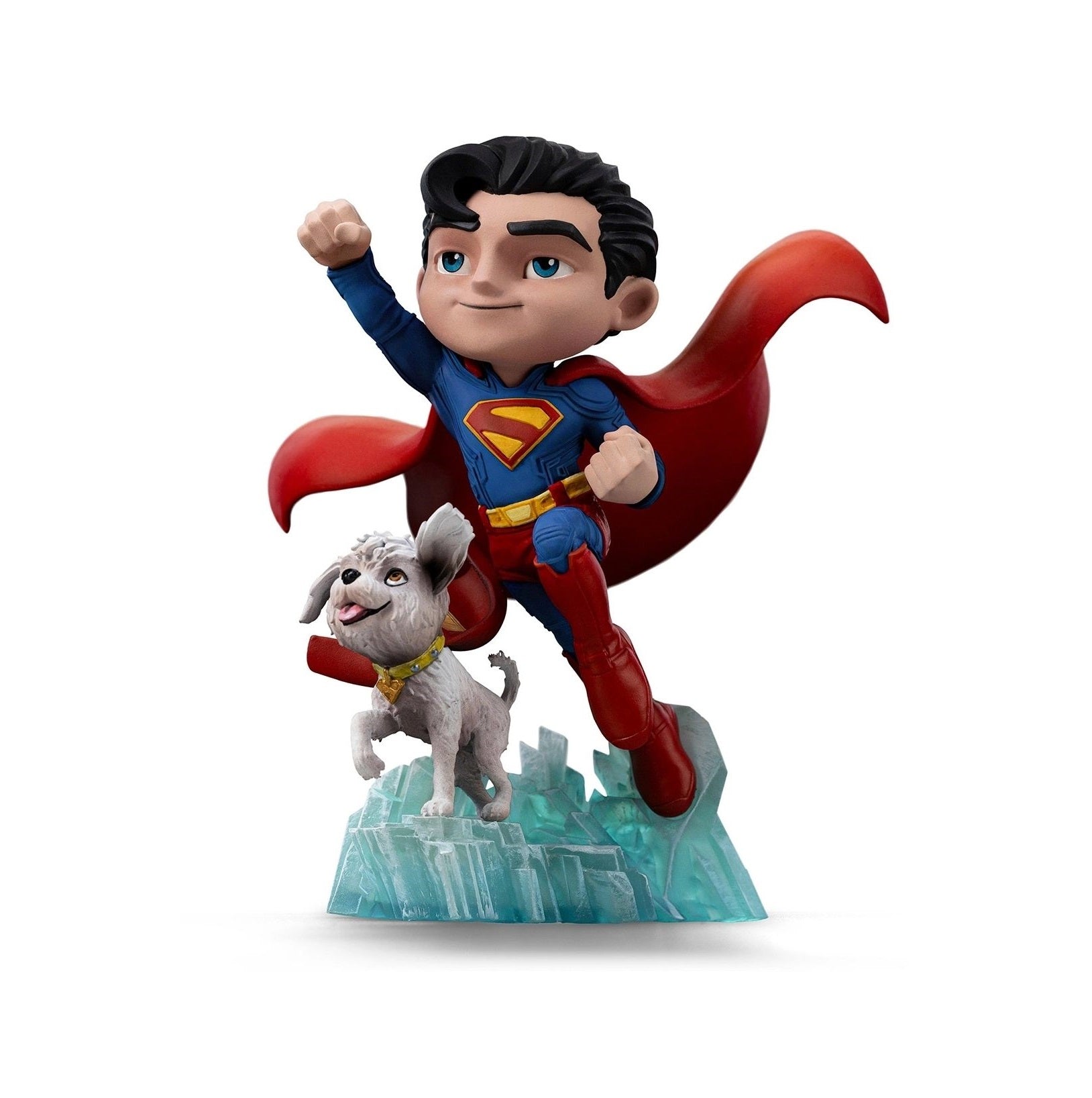Iron Studios - MiniCo - DC Comics - Superman (2025) - Superman et Krypto Statue 17cm