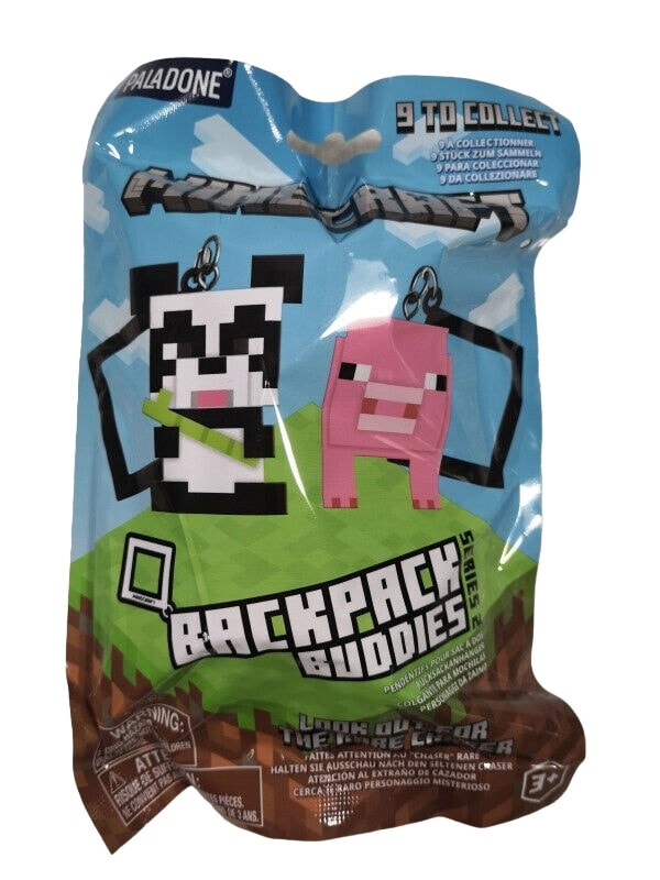 Mojang Studios - Minecraft Backpack Buddies (CDU de 24pcs) - flash vidéo