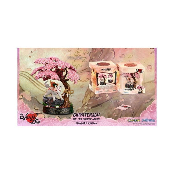 First 4 Figures - Okamiden - Chibiterasu Statue Edition Standard 24cm - flash vidéo