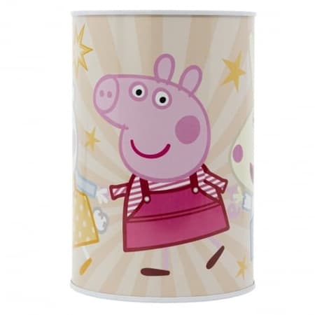 Peppa Pig - Tirelire en métal "Kindness Counts" - flash vidéo