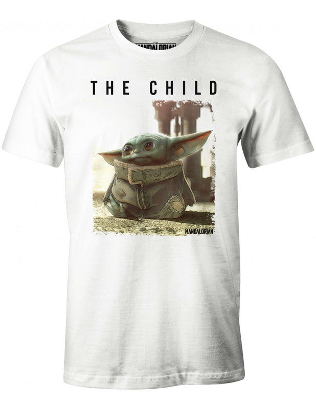 The Mandalorian - Logo The Child White T-Shirt L