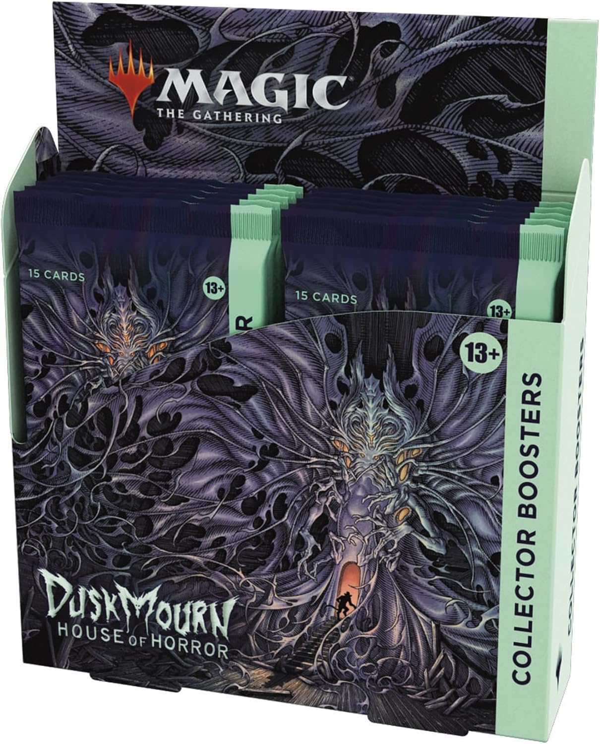Magic: The Gathering - Duskmourn: House of Horror Collector Booster Display (12 Boosters) - flash vidéo