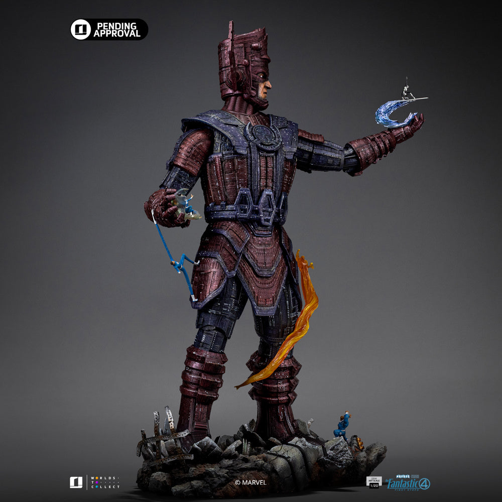 Iron Studios - Demi Art Scale 1/20 - Marvel - Les 4 Fantastiques : Premiers pas - Galactus Battle Diorama Statue 75cm