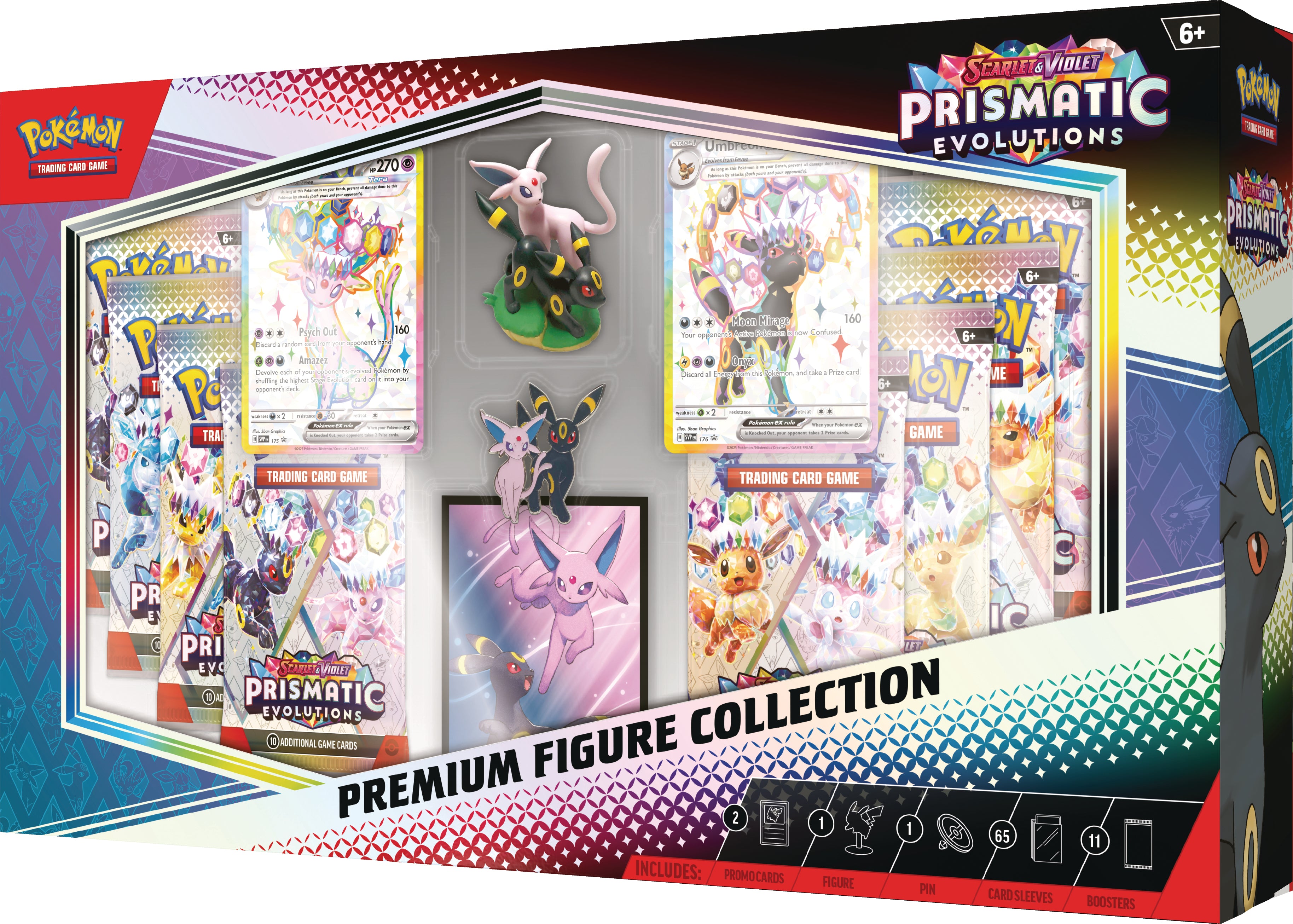 Pokémon TCG - Scarlet & Violet - SV 8.5 Prismatic Evolutions Premium Figure Collection