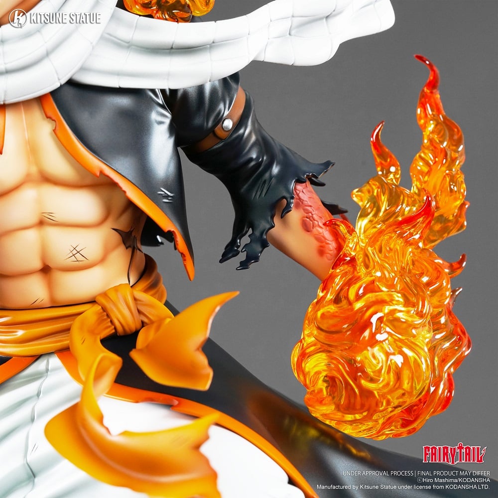 Legend Figure - Fairy Tail - Natsu Dragneel 1/4 Statue 50cm - flash vidéo
