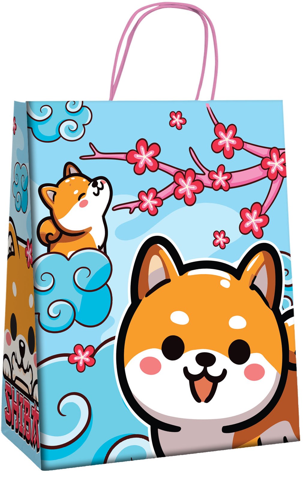 Sac de courses en papier "Shiba"