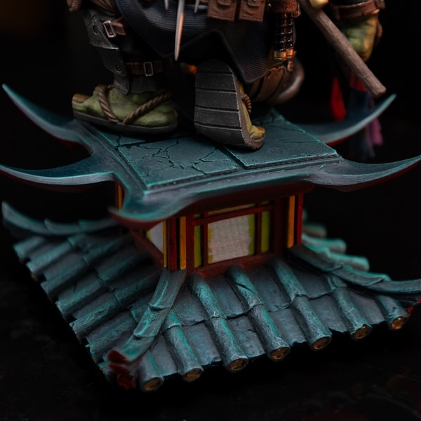 Iron Studios - Art Scale 1/20 - Teenage Mutant Ninja Turtles - The Last Ronin Statue 23cm - flash vidéo